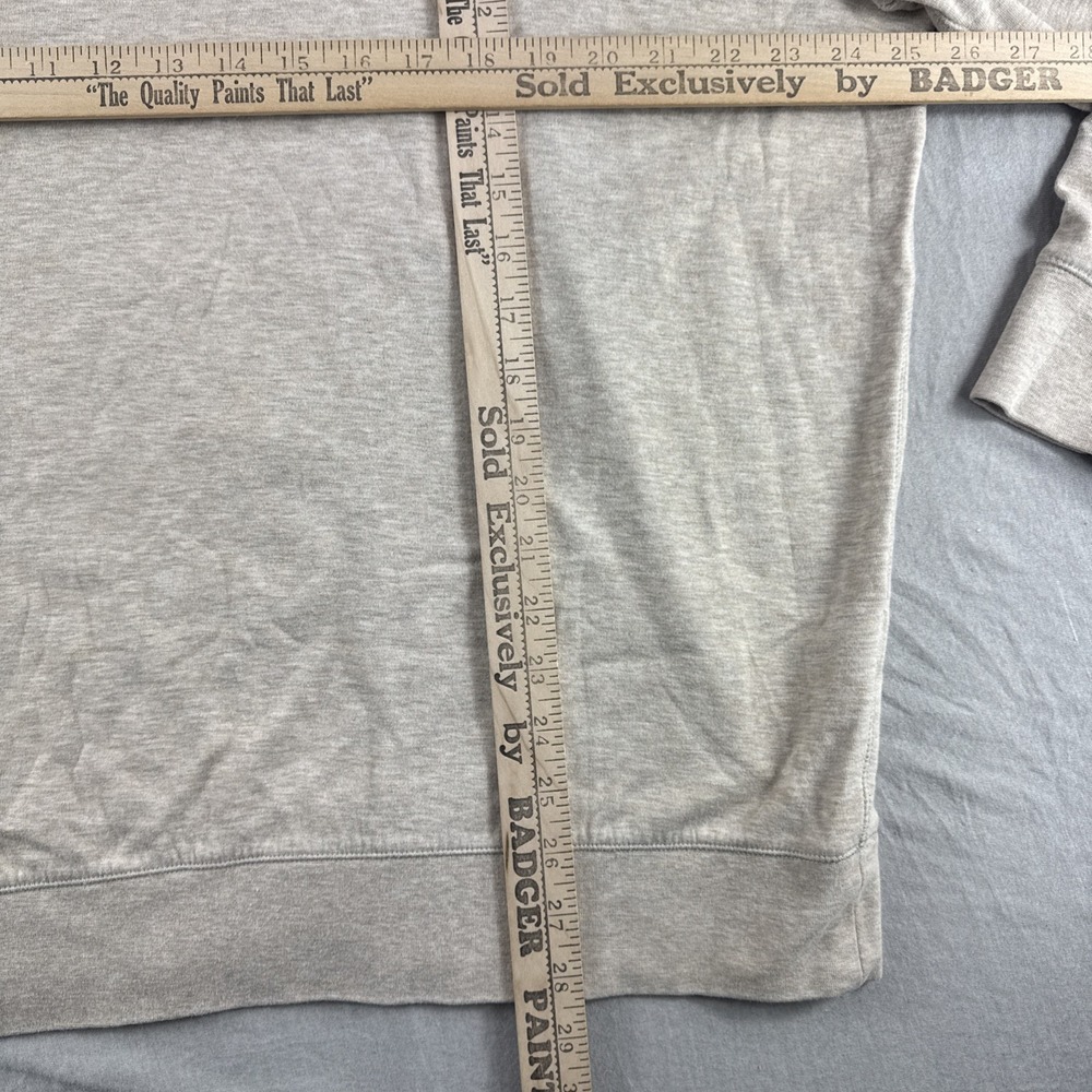 Polo Ralph Lauren Pullover Mens XL Oatmeal 1/4 Zip Sweatshirt Sweater Brown Pony - Picture 3 of 7